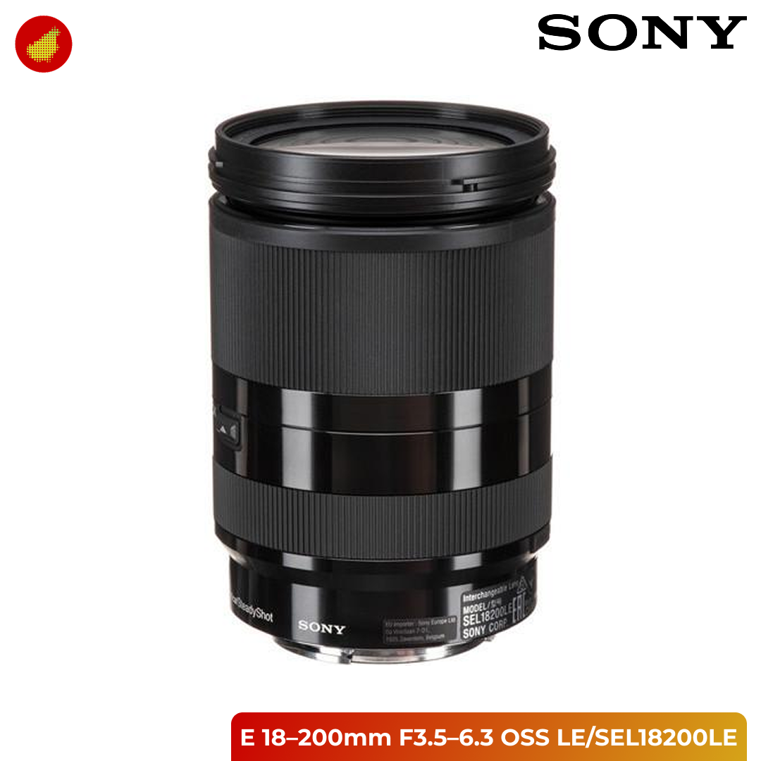 Sony E 18–200mm F3.5–6.3 OSS LE