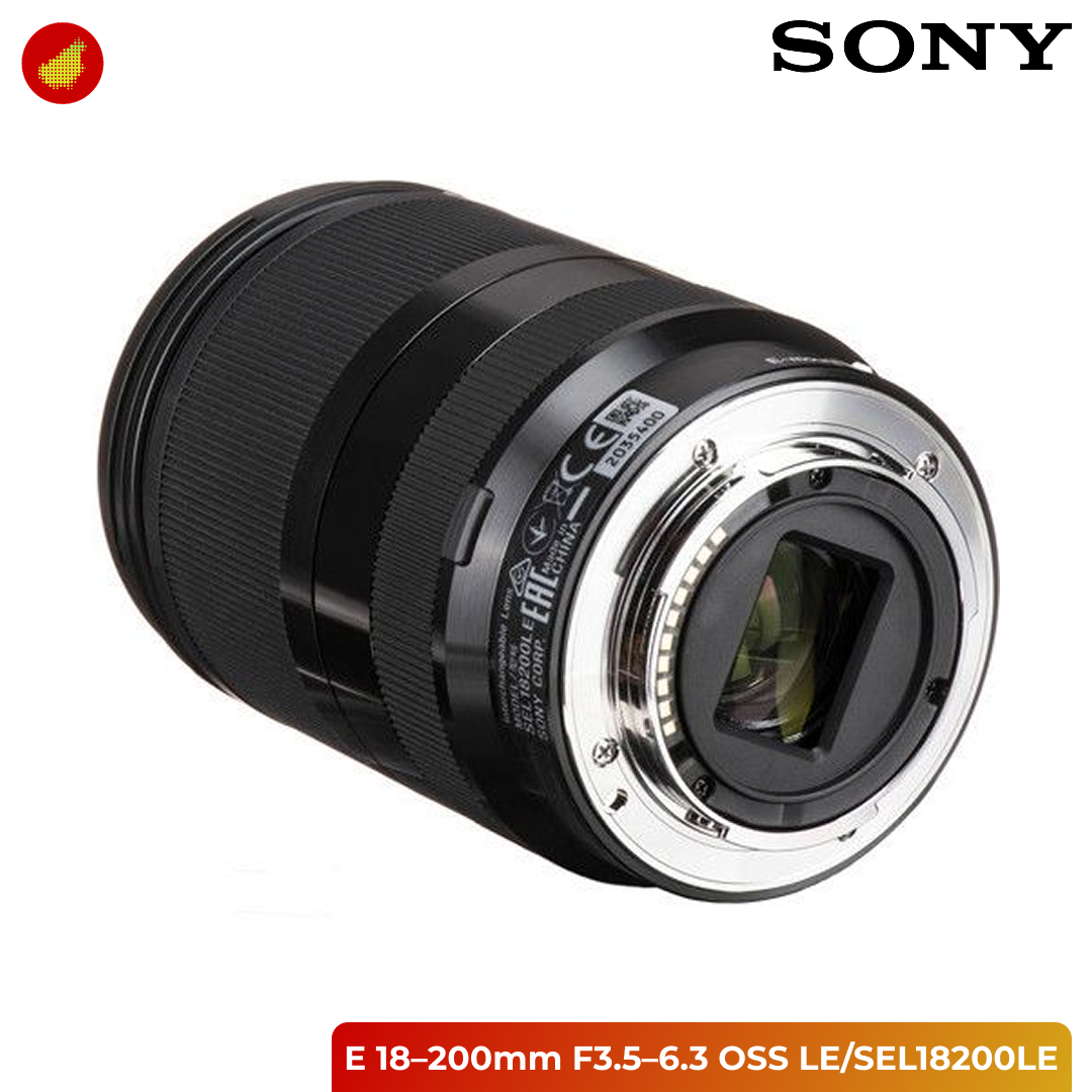 Sony E 18–200mm F3.5–6.3 OSS LE