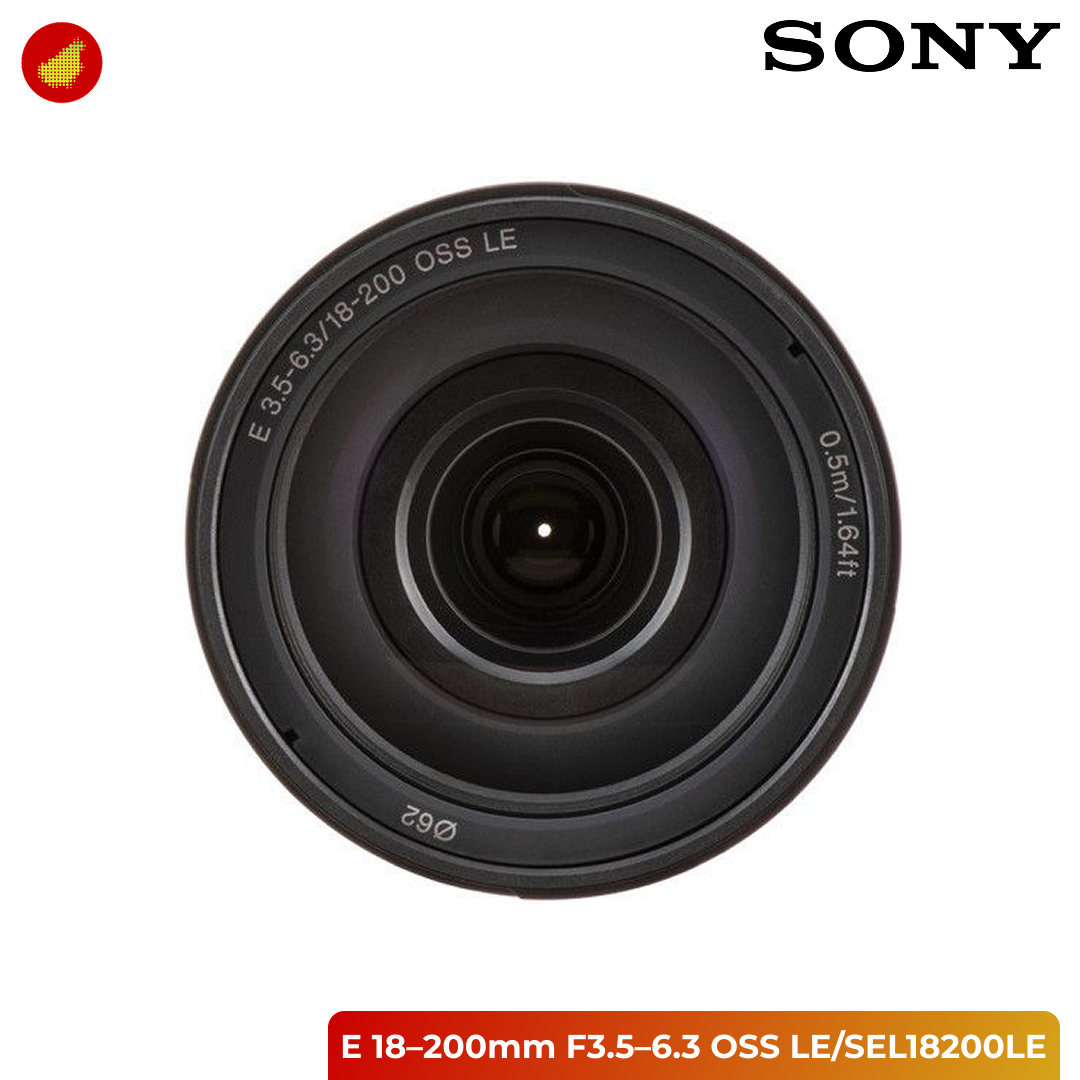 Sony E 18–200mm F3.5–6.3 OSS LE