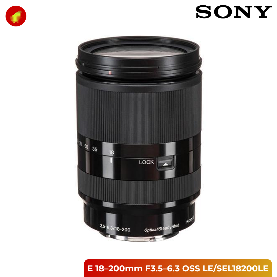 Sony E 18–200mm F3.5–6.3 OSS LE