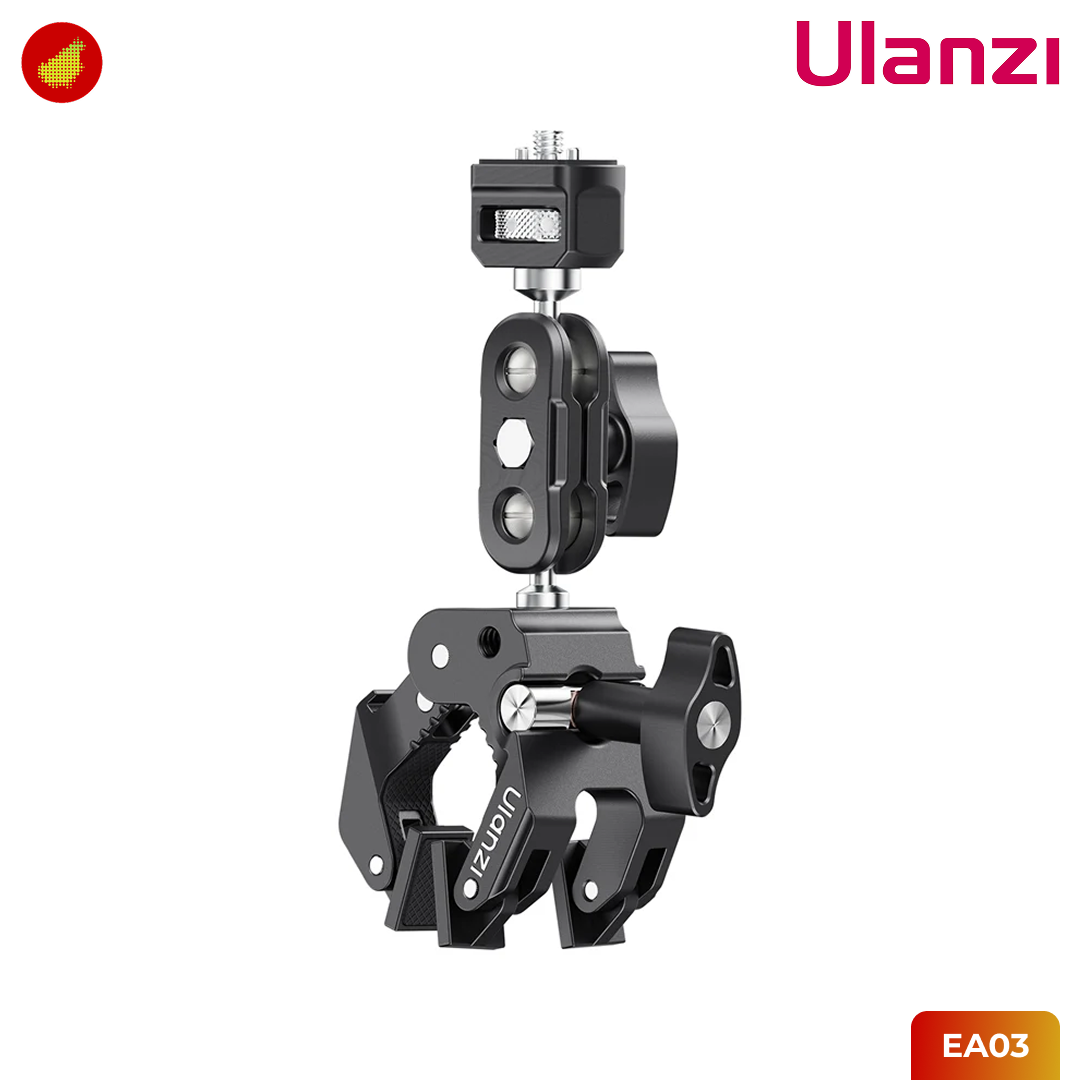 Ulanzi EA03 Super Clamp Kit with Dual Ball Head - C084