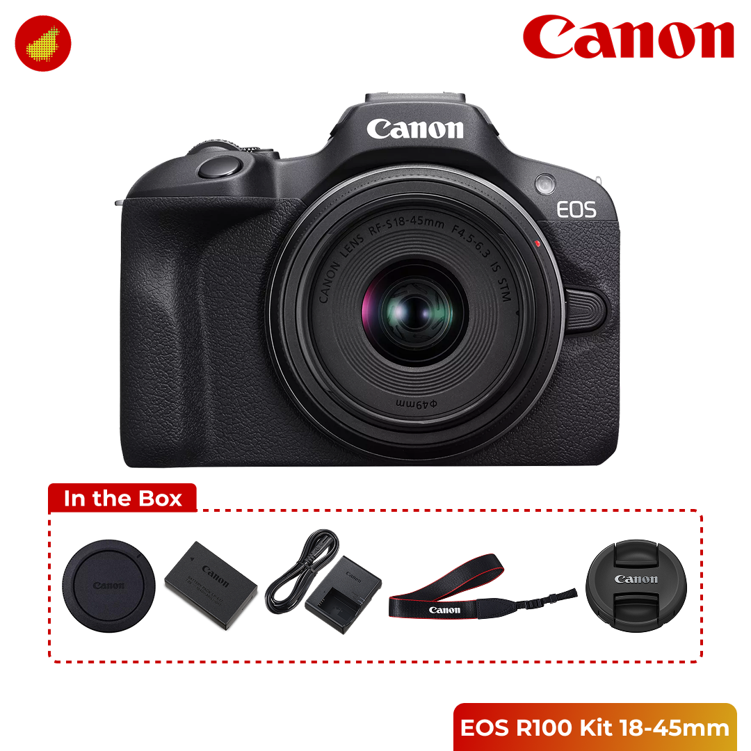 Canon EOS R100 Kit 18-45mm
