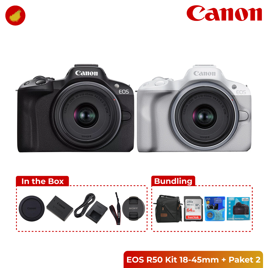Canon EOS R50 Kit 18-45mm