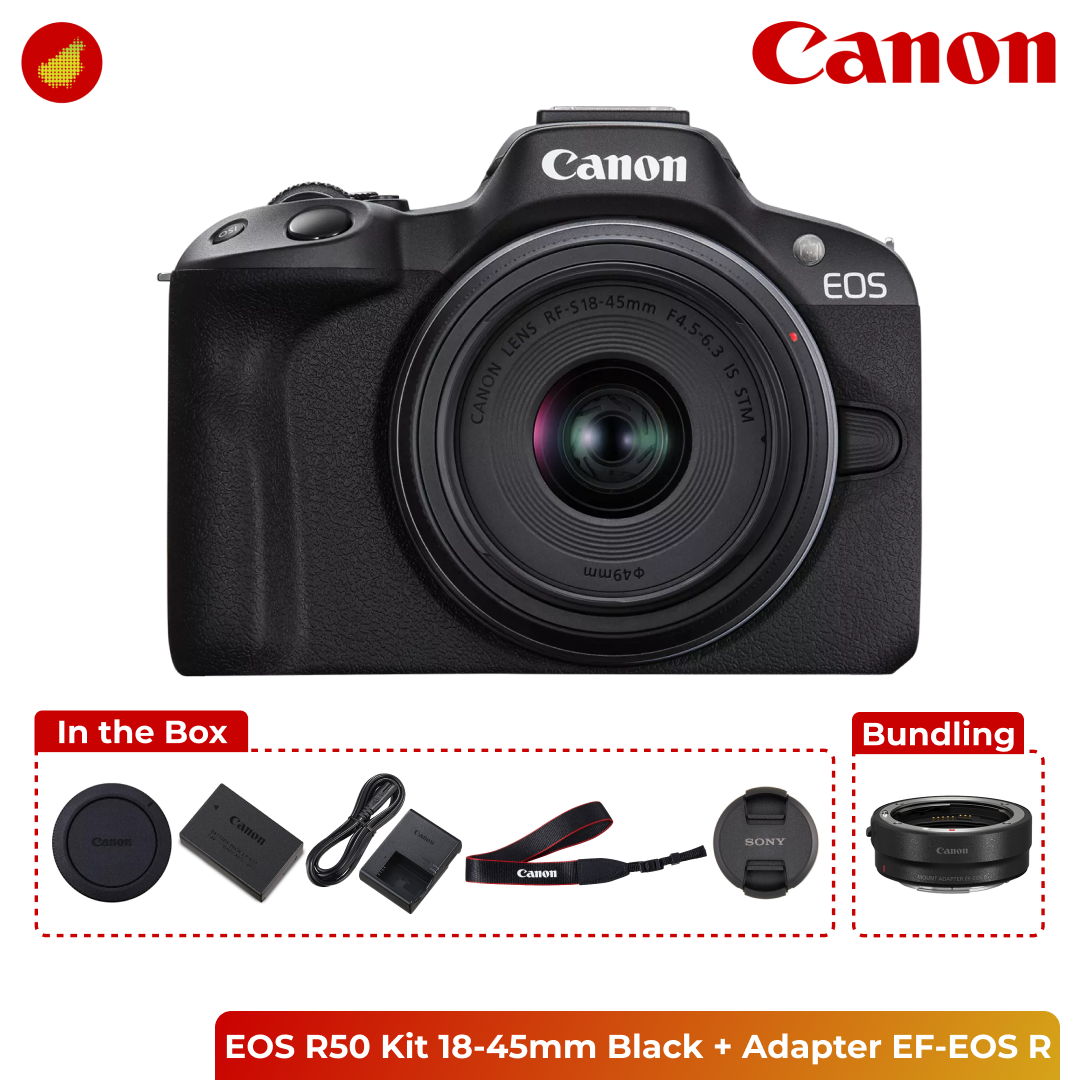 Canon EOS R50 Kit 18-45mm