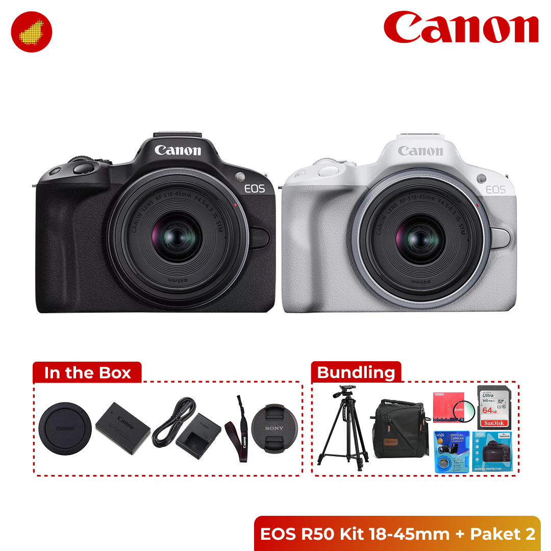 Canon EOS R50 Kit 18-45mm