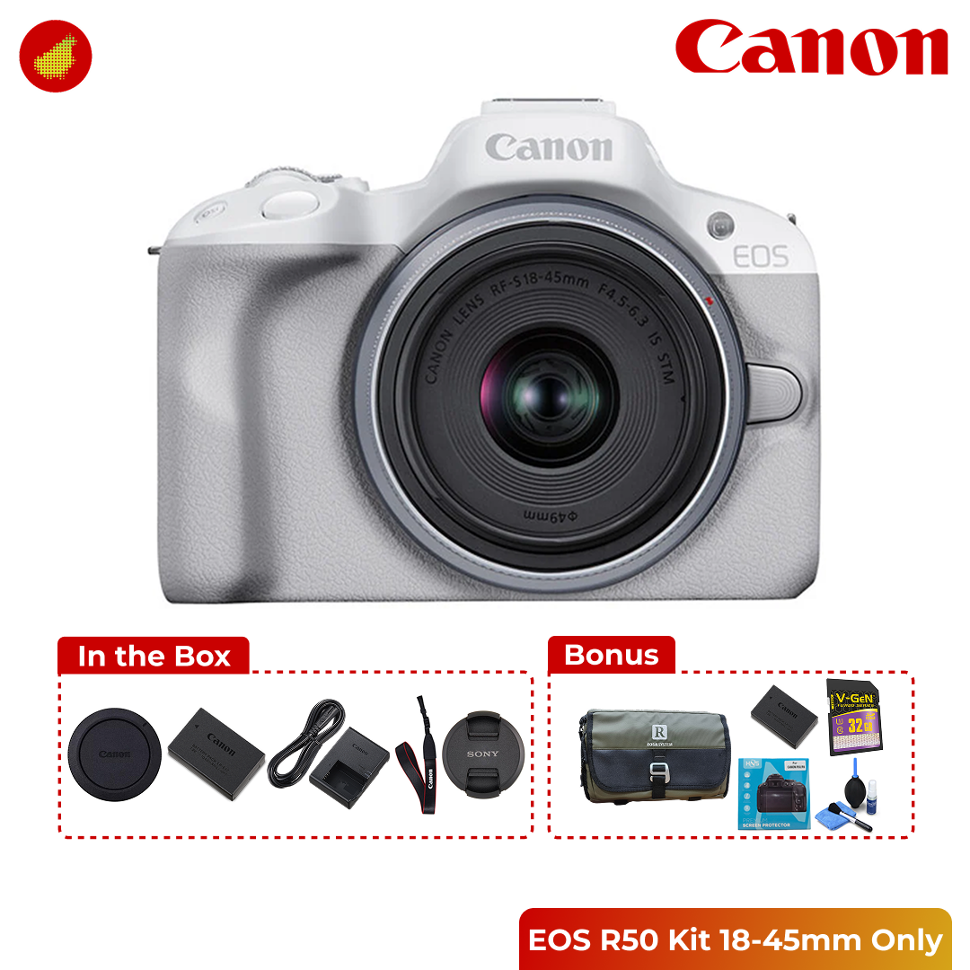 Canon EOS R50 Kit 18-45mm