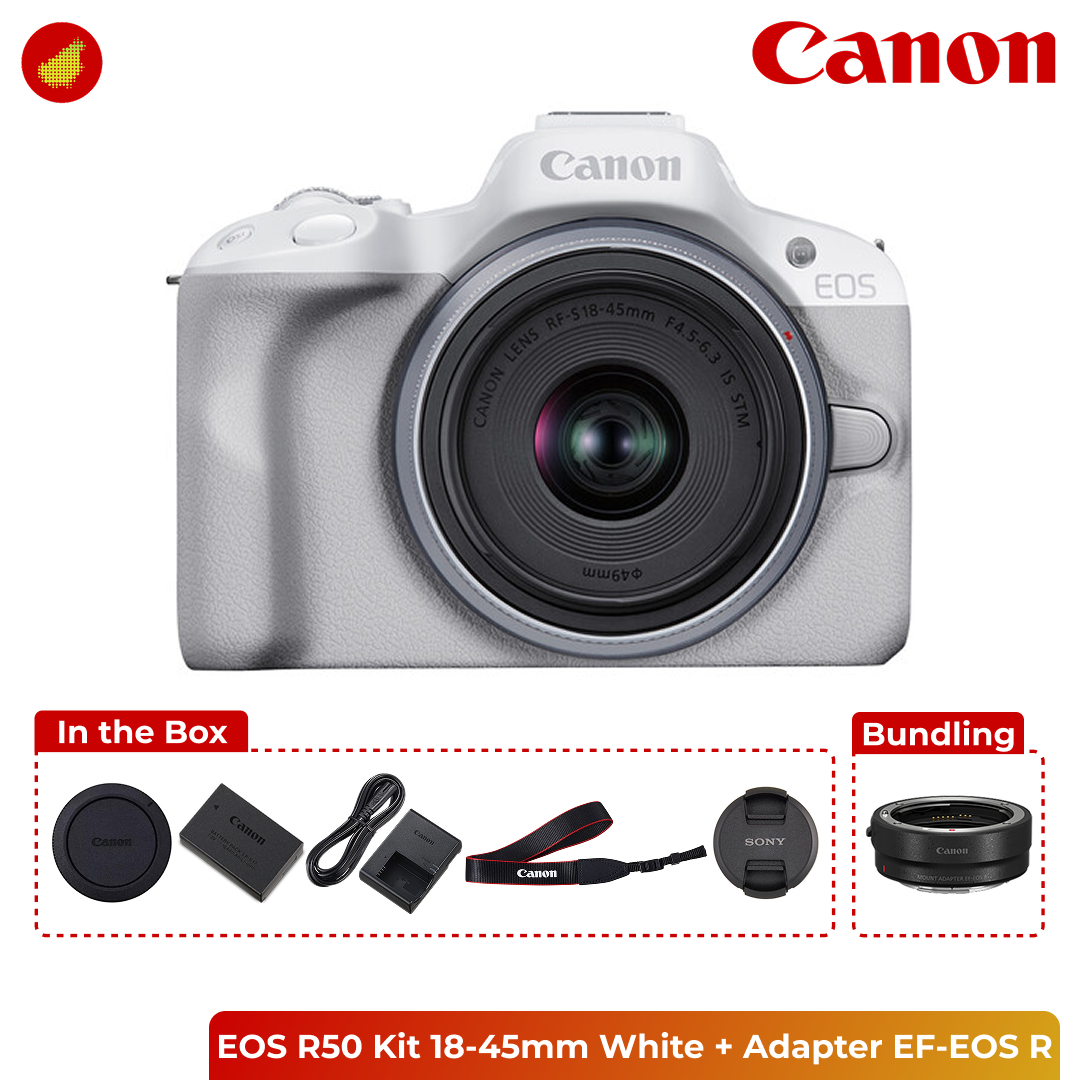 Canon EOS R50 Kit 18-45mm