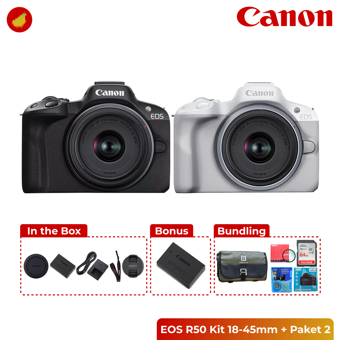 Canon EOS R50 Kit 18-45mm