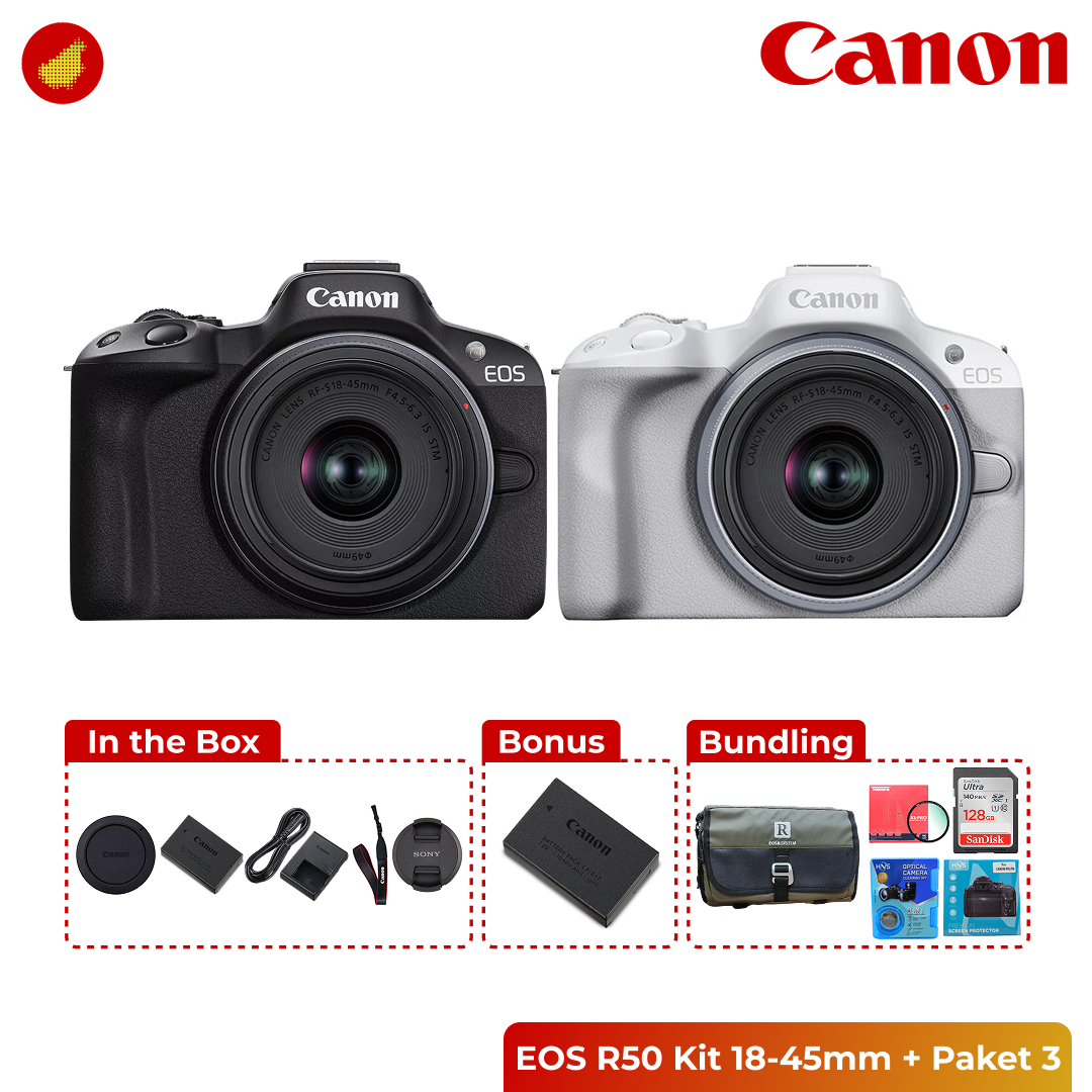 Canon EOS R50 Kit 18-45mm