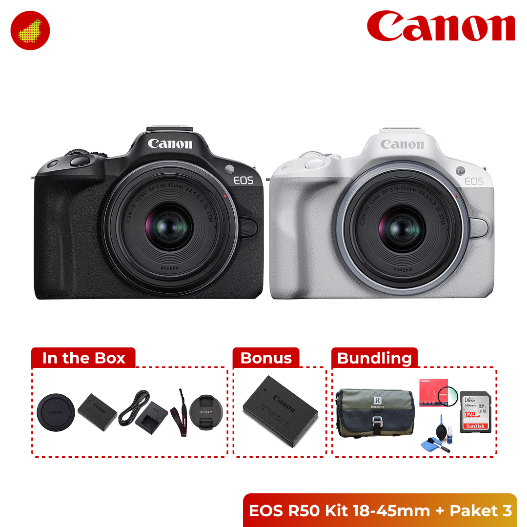 Canon EOS R50 Kit 18-45mm