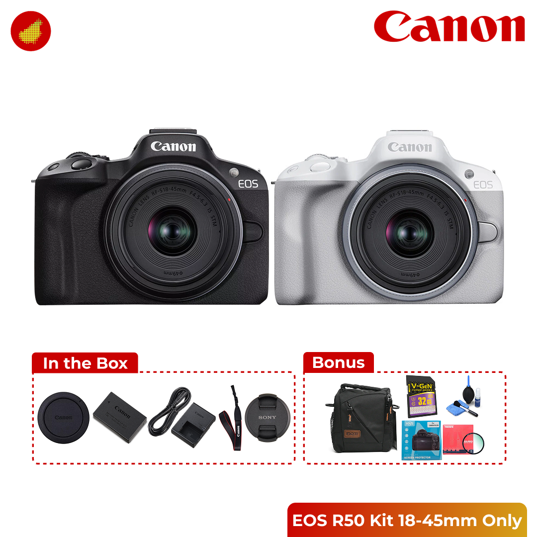 Canon EOS R50 Kit 18-45mm