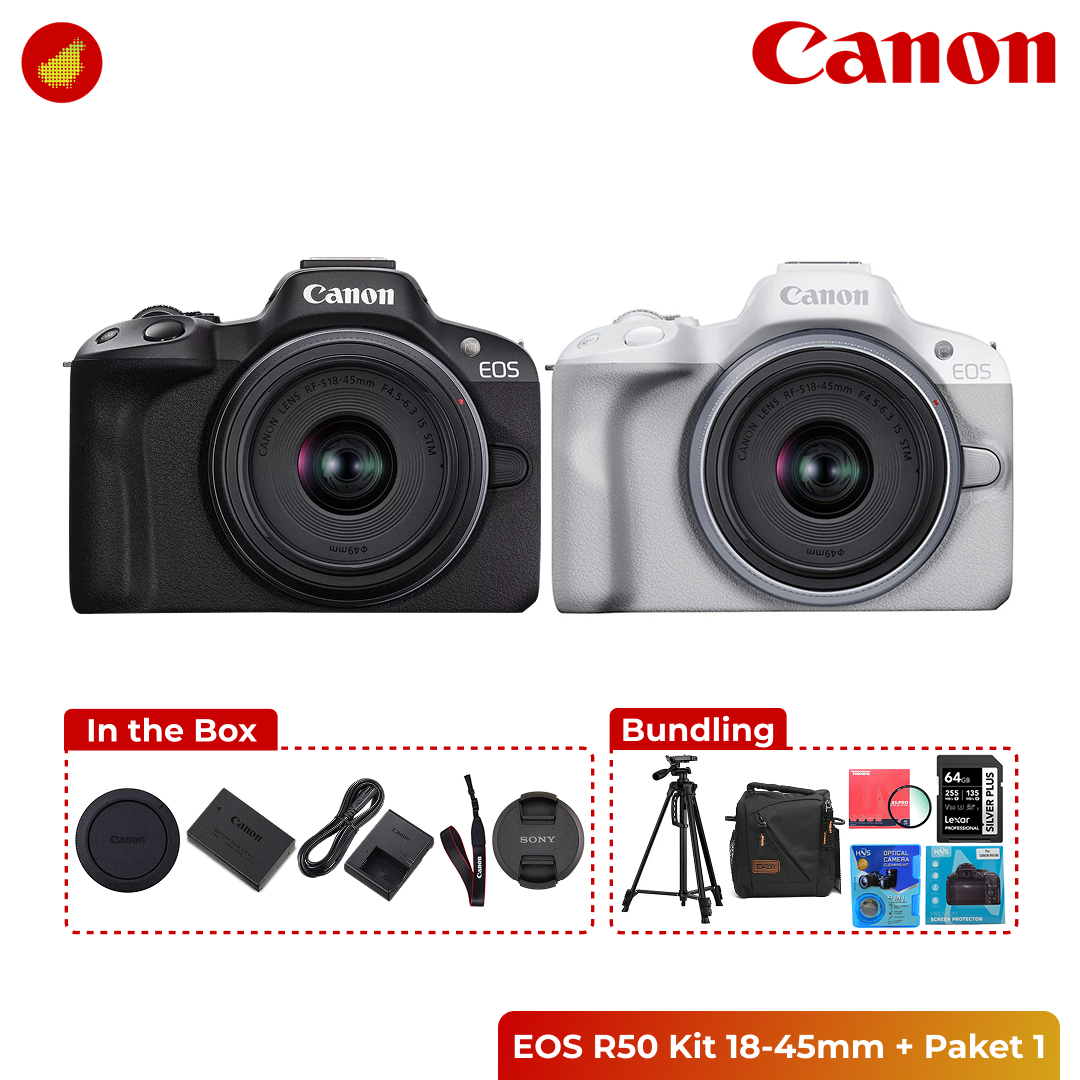 Canon EOS R50 Kit 18-45mm