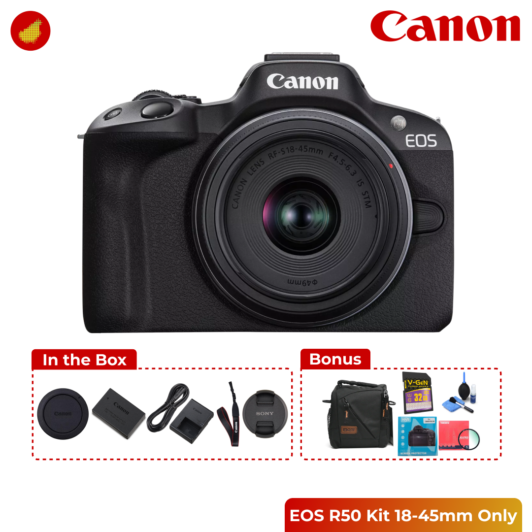 Canon EOS R50 Kit 18-45mm