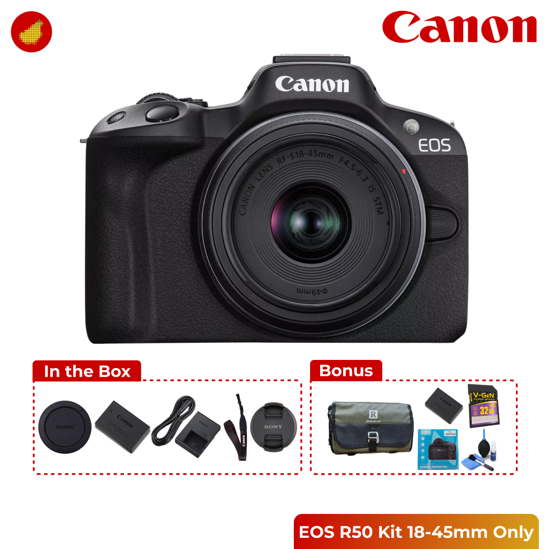 Canon EOS R50 Kit 18-45mm