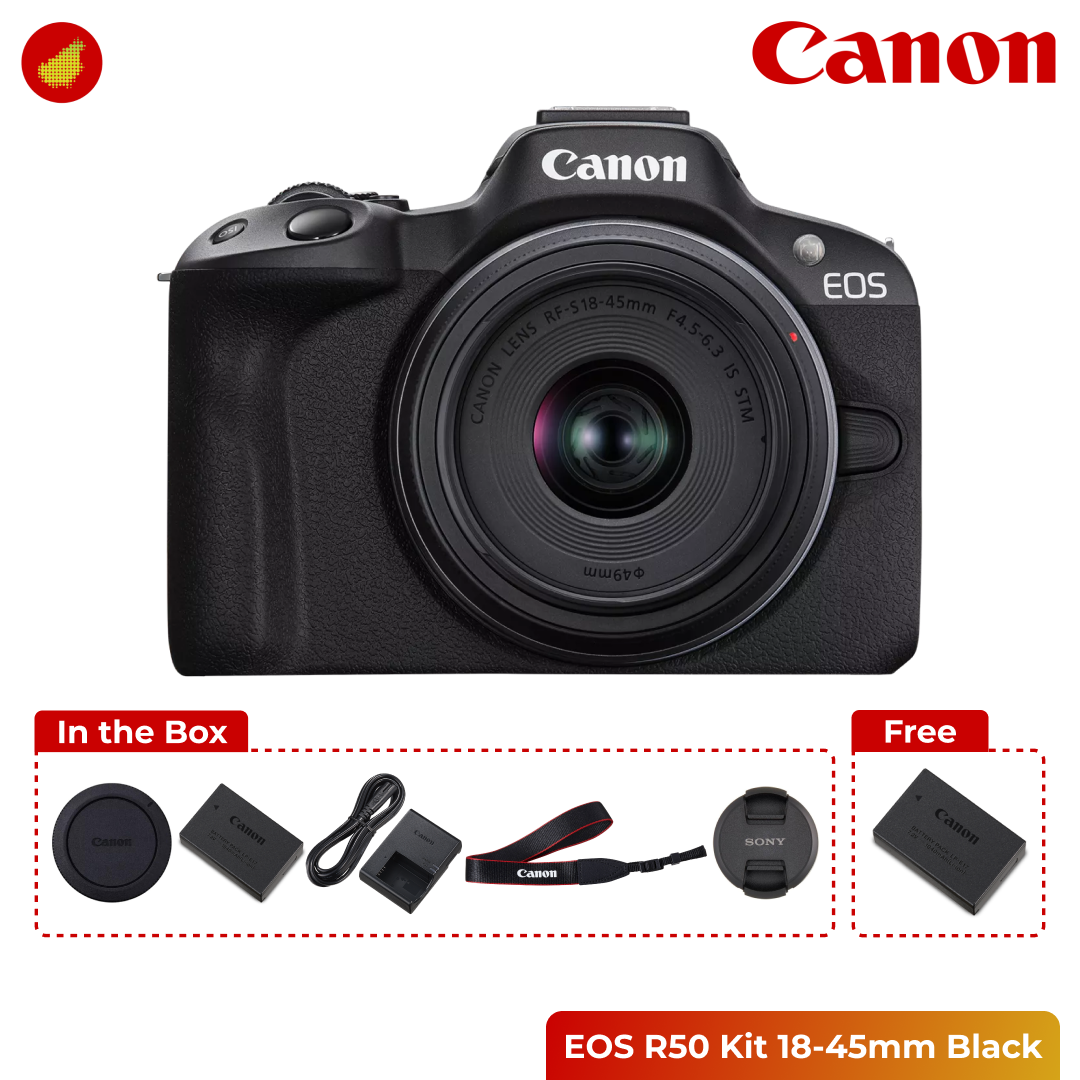 Canon EOS R50 Kit 18-45mm