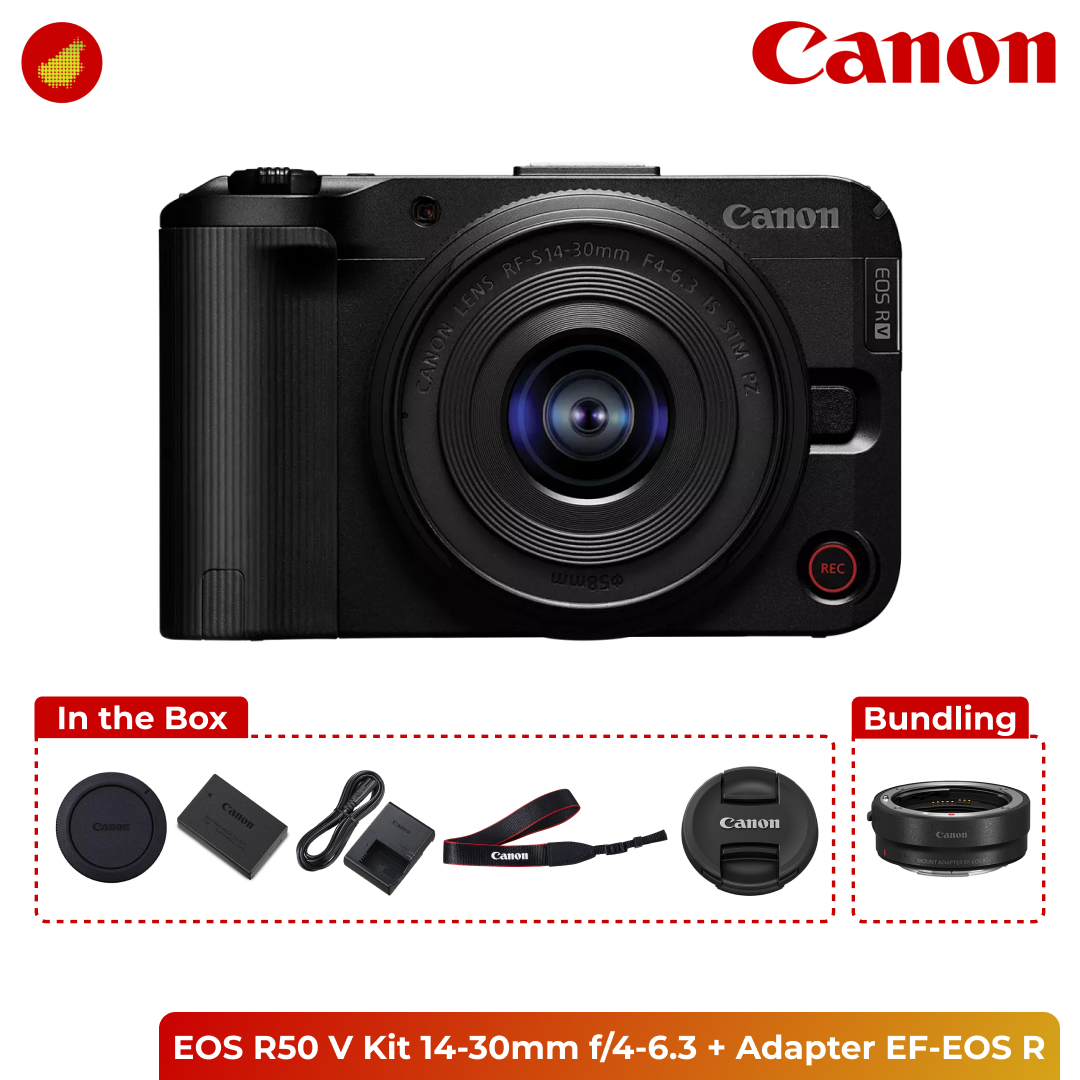 Canon EOS R50V Kit 14-30mm f/4-6.3