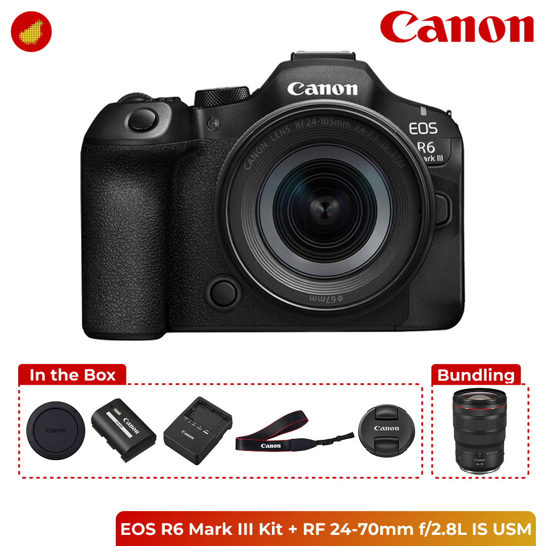 Canon EOS R6 Mark III Kit 24-105mm f/4-7.1