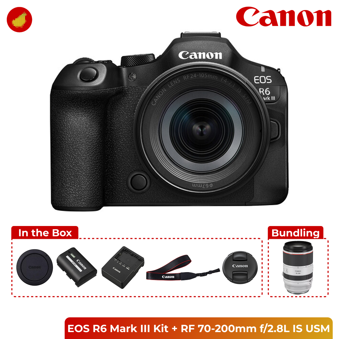 Canon EOS R6 Mark III Kit 24-105mm f/4-7.1