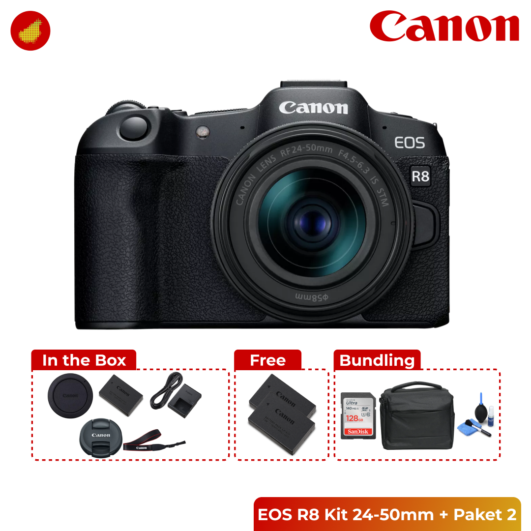 Canon EOS R8 Kit 24-50mm