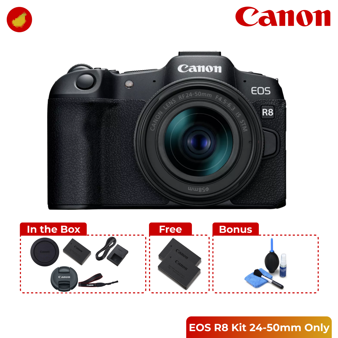 Canon EOS R8 Kit 24-50mm