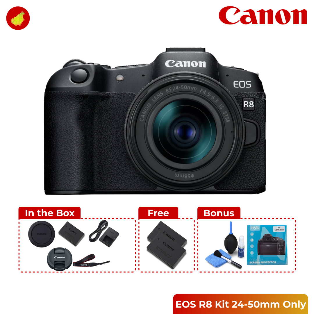 Canon EOS R8 Kit 24-50mm