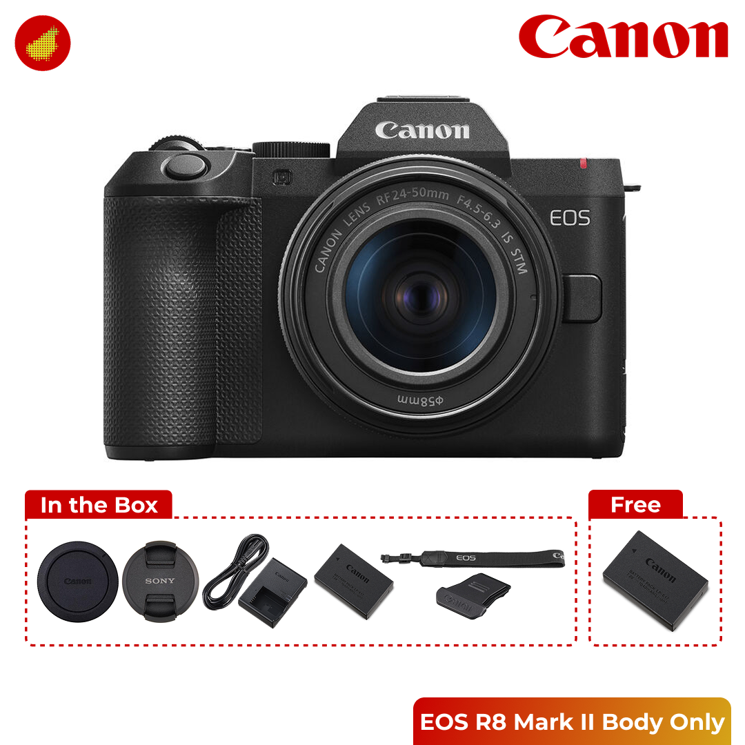 Canon EOS R8 Mark II Kit 24-50mm