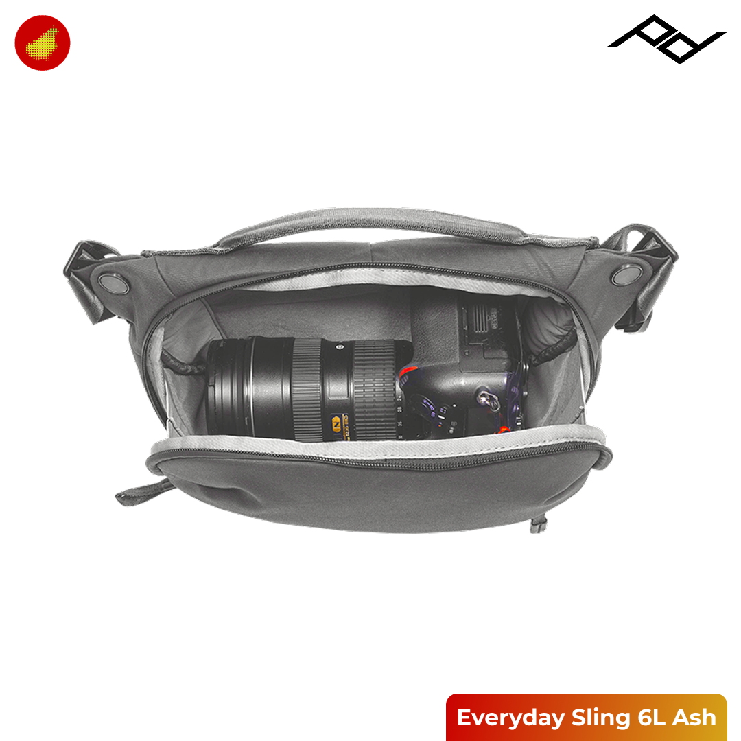 Peak Design Everyday Sling 6L - Midnight | Ash Grey