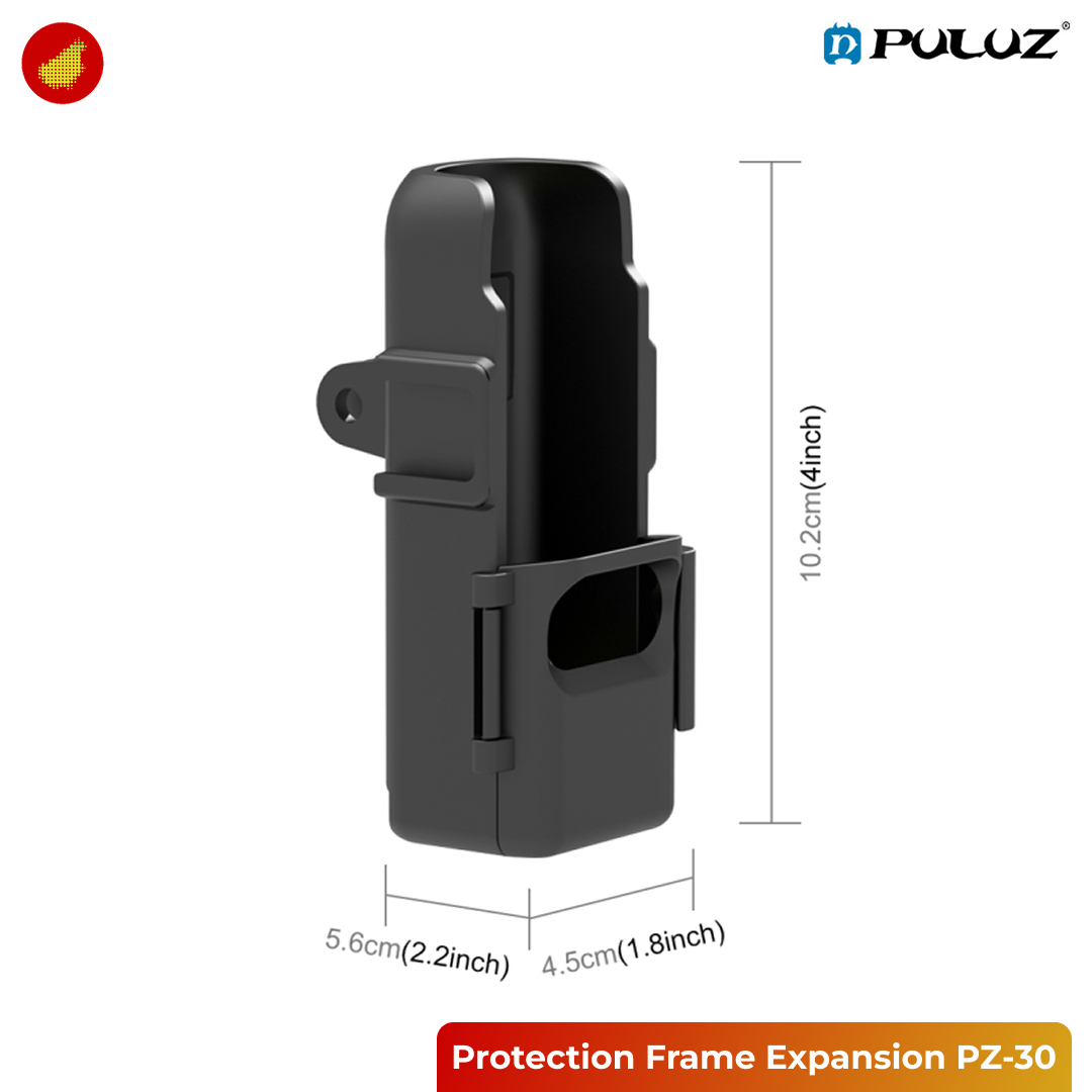 PULUZ Protection Frame Expansion Adapter Bracket for DJI Osmo Pocket 3