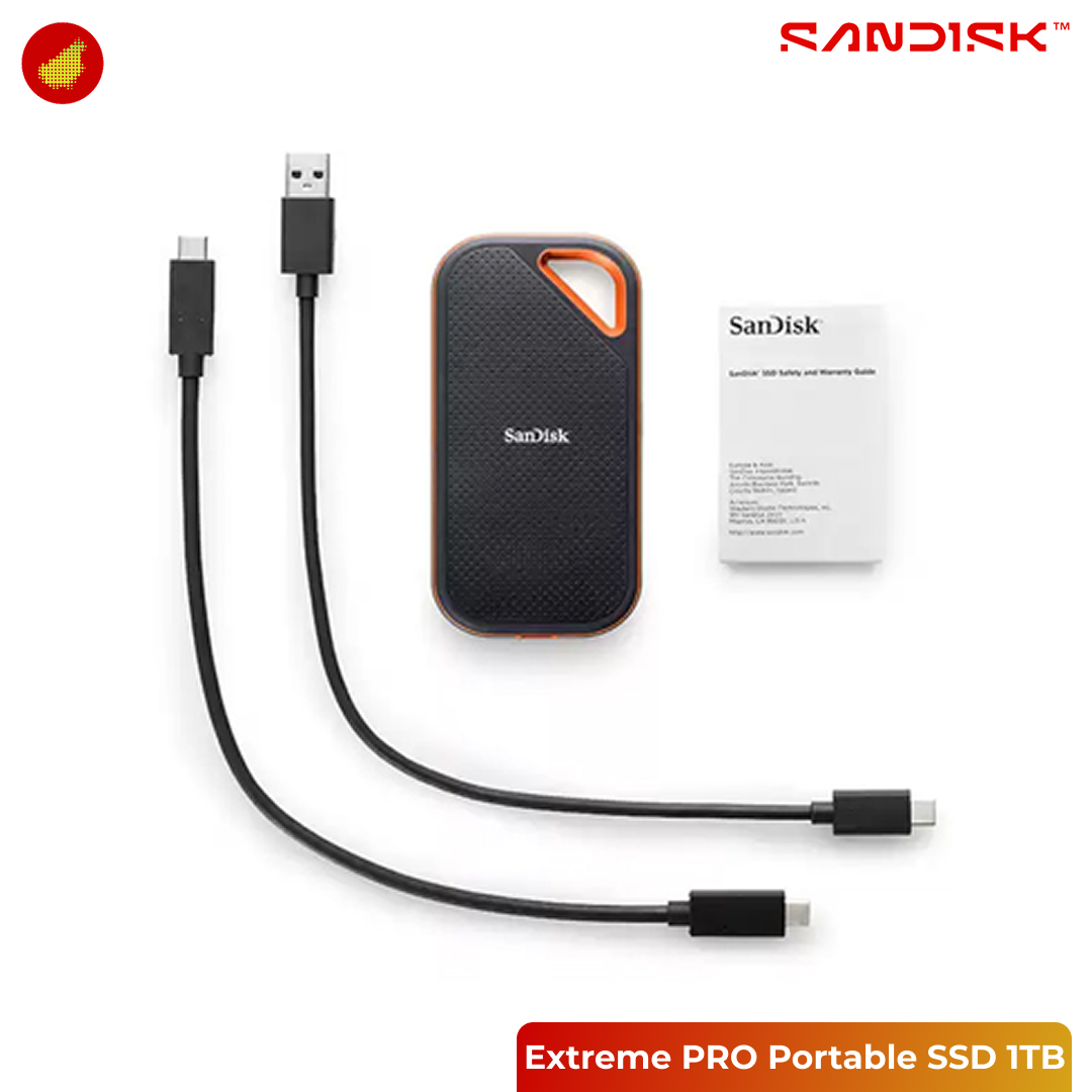 SanDisk Extreme PRO Portable SSD 2000MB/s - 1 TB