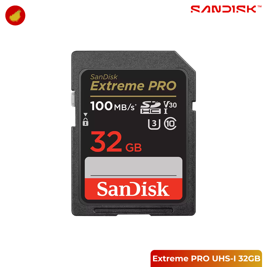 SanDisk Extreme PRO SDHC UHS-I 100MB/s - 32 GB