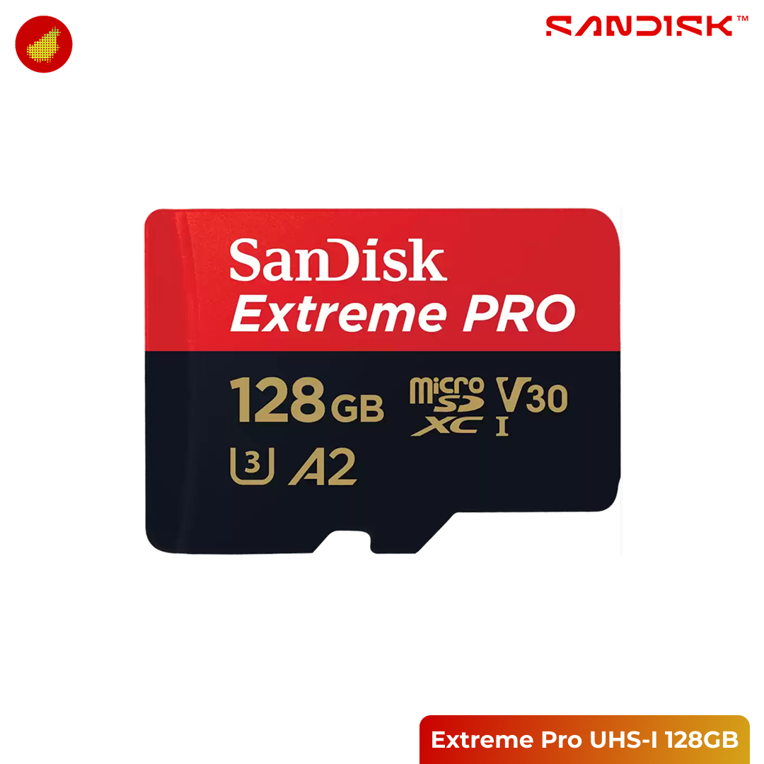 SanDisk Extreme Pro microSDXC UHS-I 200 MB/s - 128 GB