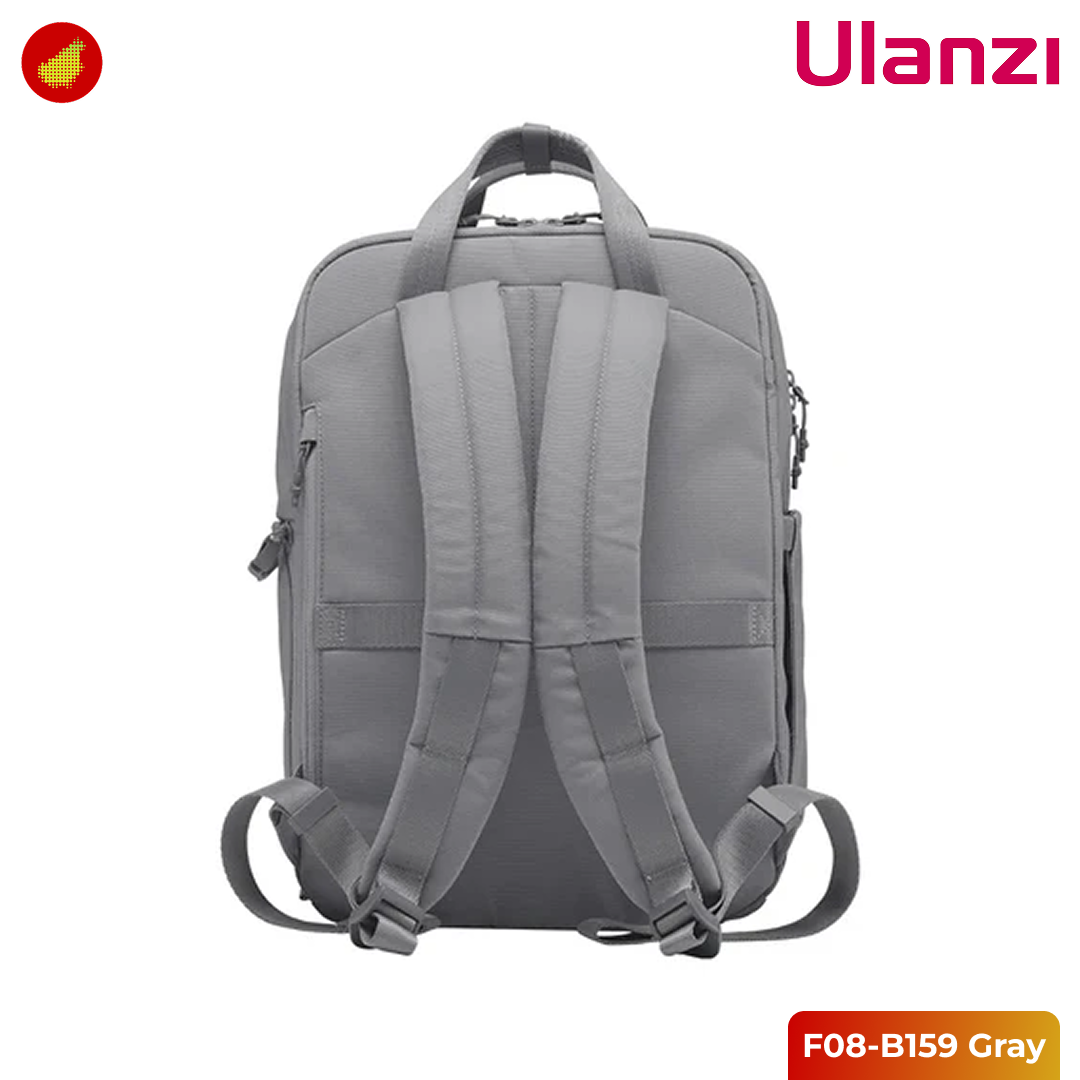 Ulanzi F08 Lightweight Travel Backpack - Gray B159 / Black B177