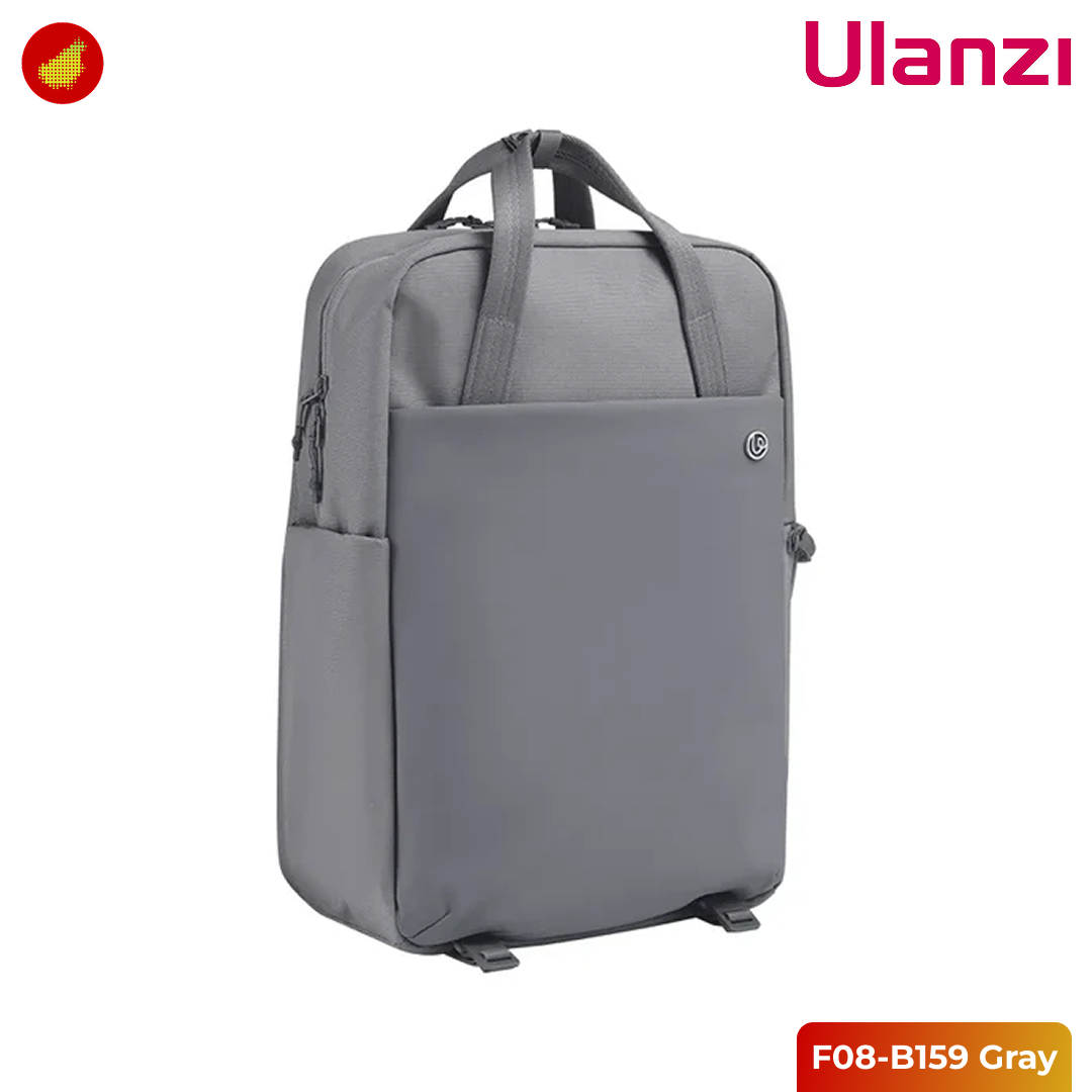 Ulanzi F08 Lightweight Travel Backpack - Gray B159 / Black B177