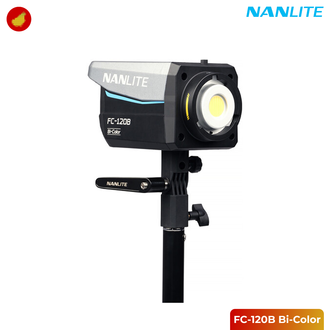 Nanlite FC-120 LED Video Light Handheld Spotlight Bi-color / RGB