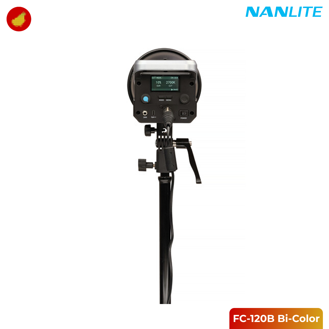 Nanlite FC-120 LED Video Light Handheld Spotlight Bi-color / RGB