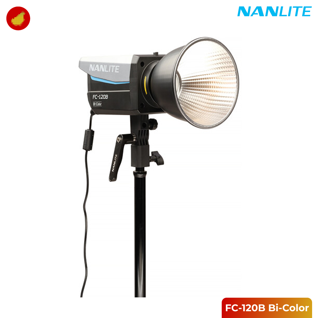 Nanlite FC-120 LED Video Light Handheld Spotlight Bi-color / RGB
