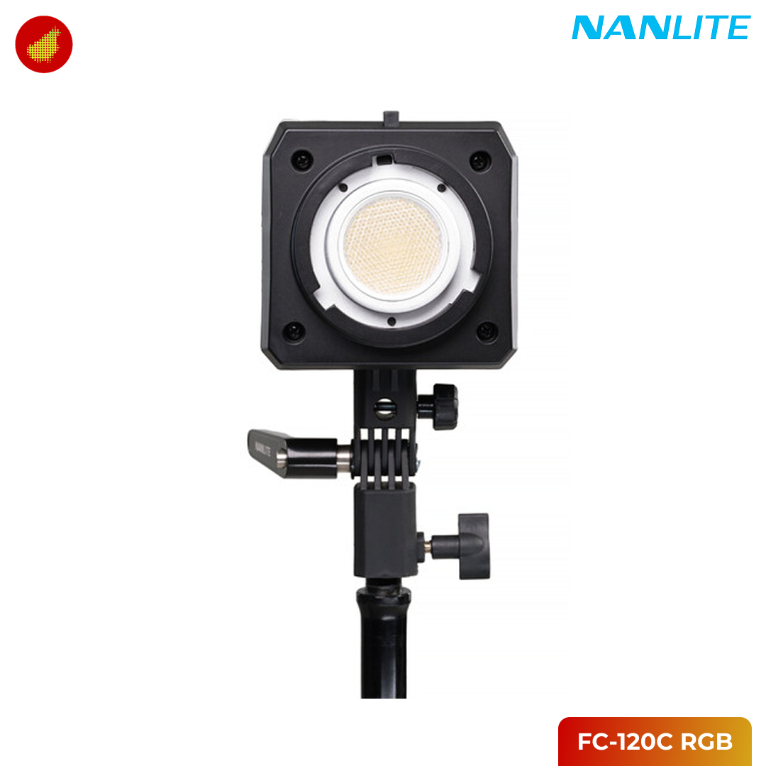 Nanlite FC-120 LED Video Light Handheld Spotlight Bi-color / RGB