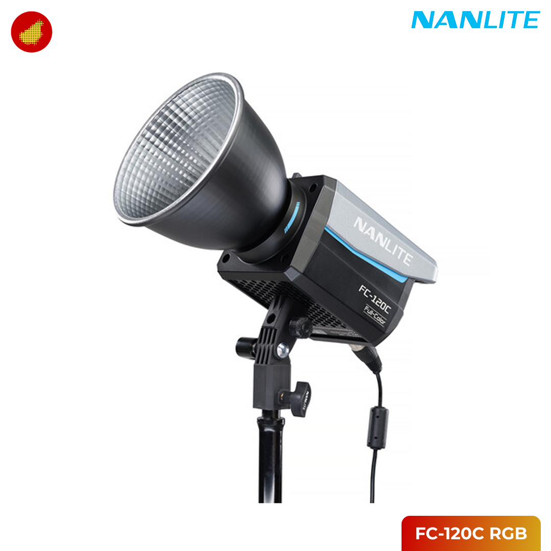 Nanlite FC-120 LED Video Light Handheld Spotlight Bi-color / RGB