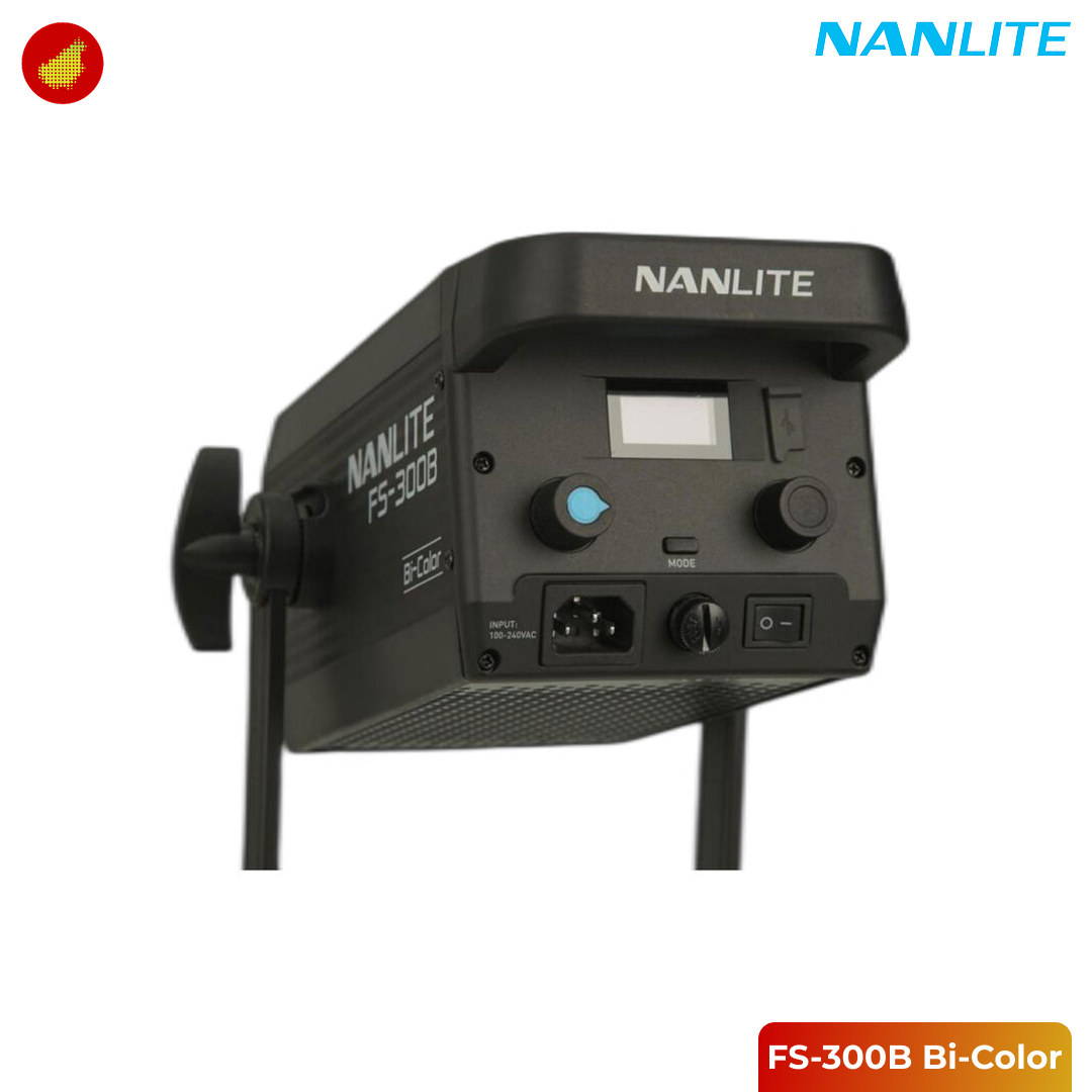 Nanlite FS-300B Bi-Color LED Monolight