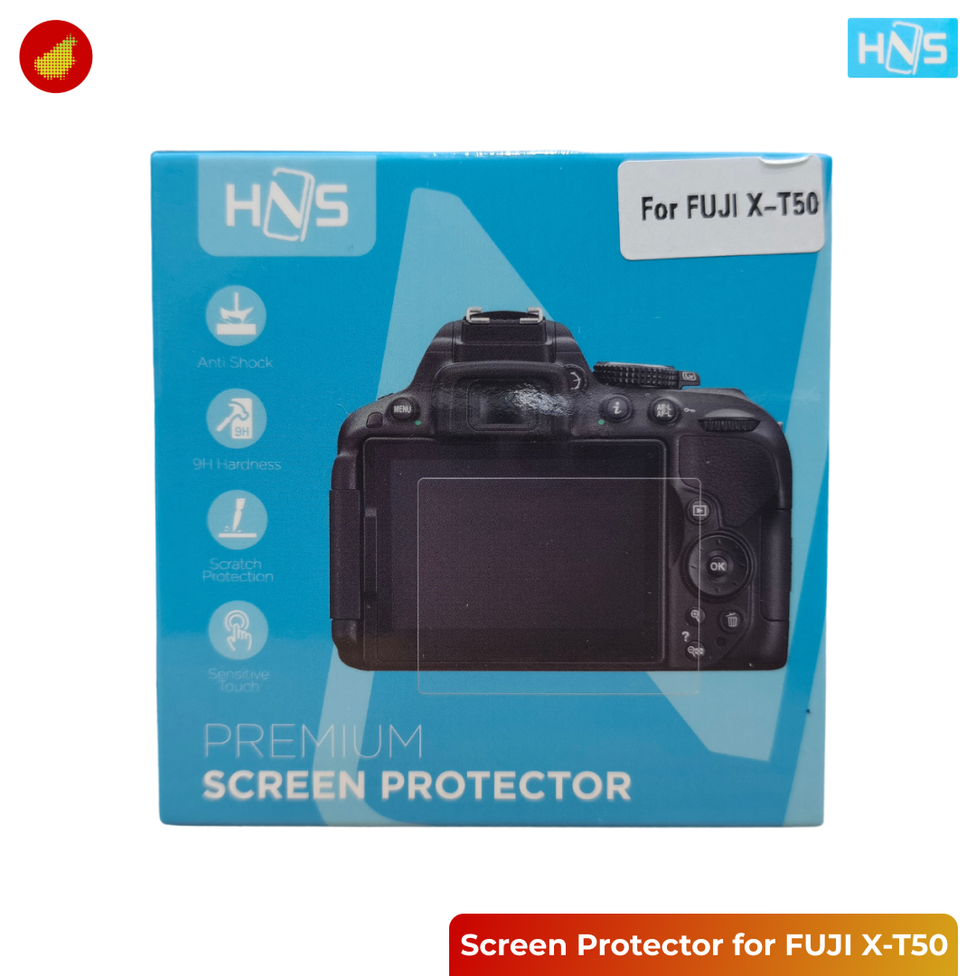 HNS Tempered Glass Premium Screen Protector for Sony / FUJIFILM / Canon / Nikon