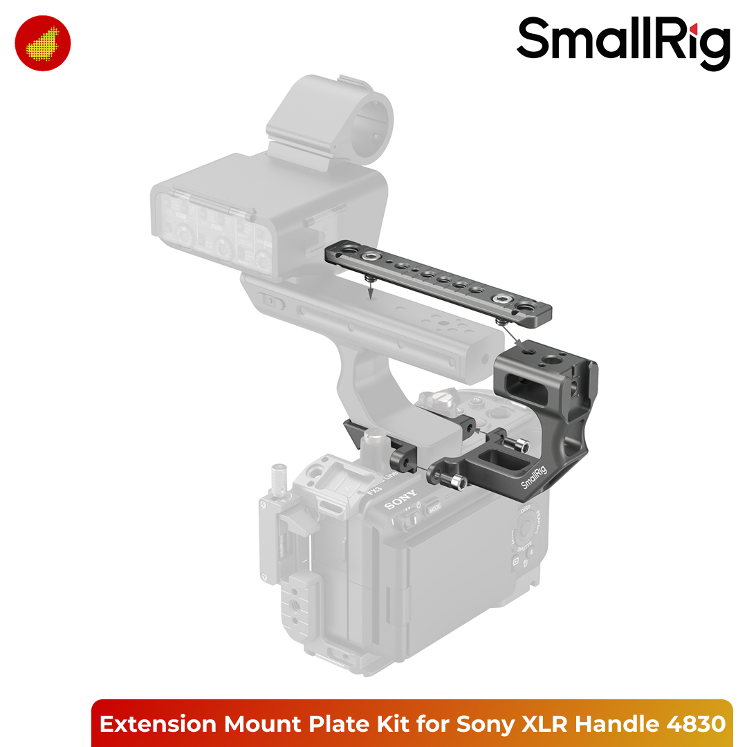 SmallRig Extension Mount Plate Kit for Sony FX3/FX30 XLR Handle
