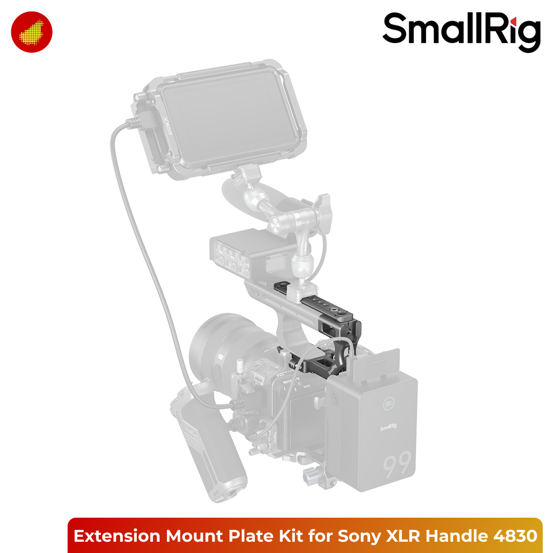 SmallRig Extension Mount Plate Kit for Sony FX3/FX30 XLR Handle