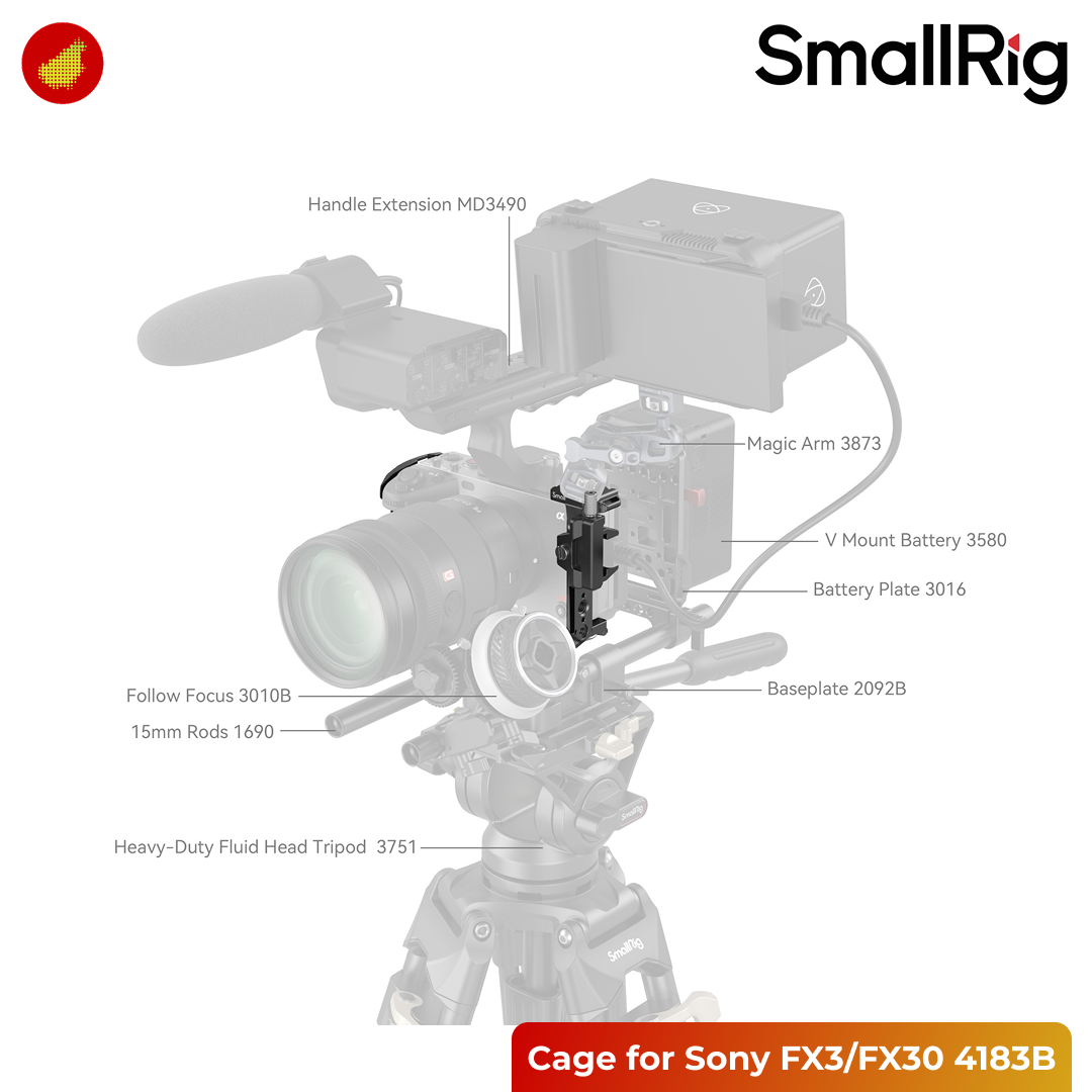 SmallRig Cage for Sony FX30/FX3