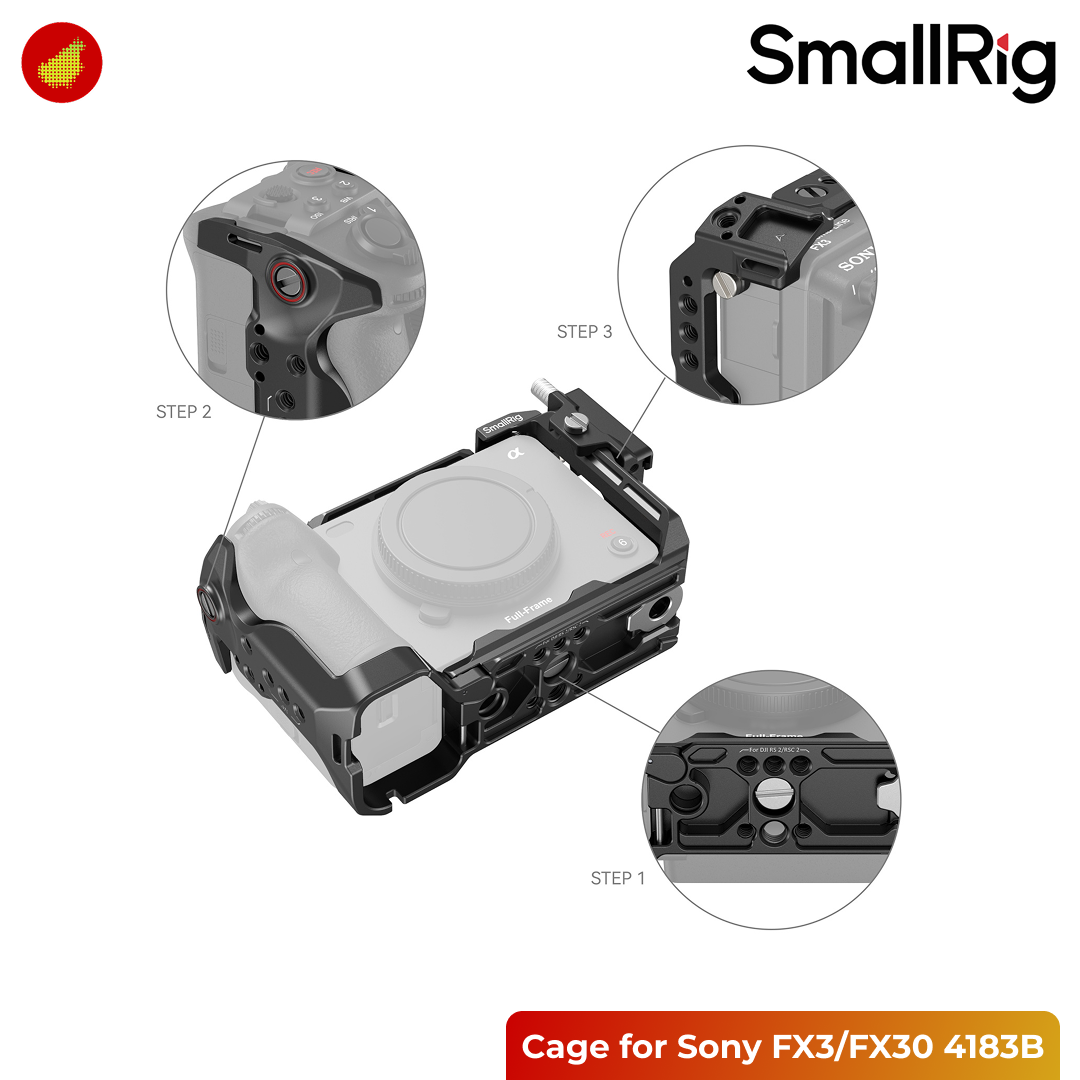 SmallRig Cage for Sony FX30/FX3