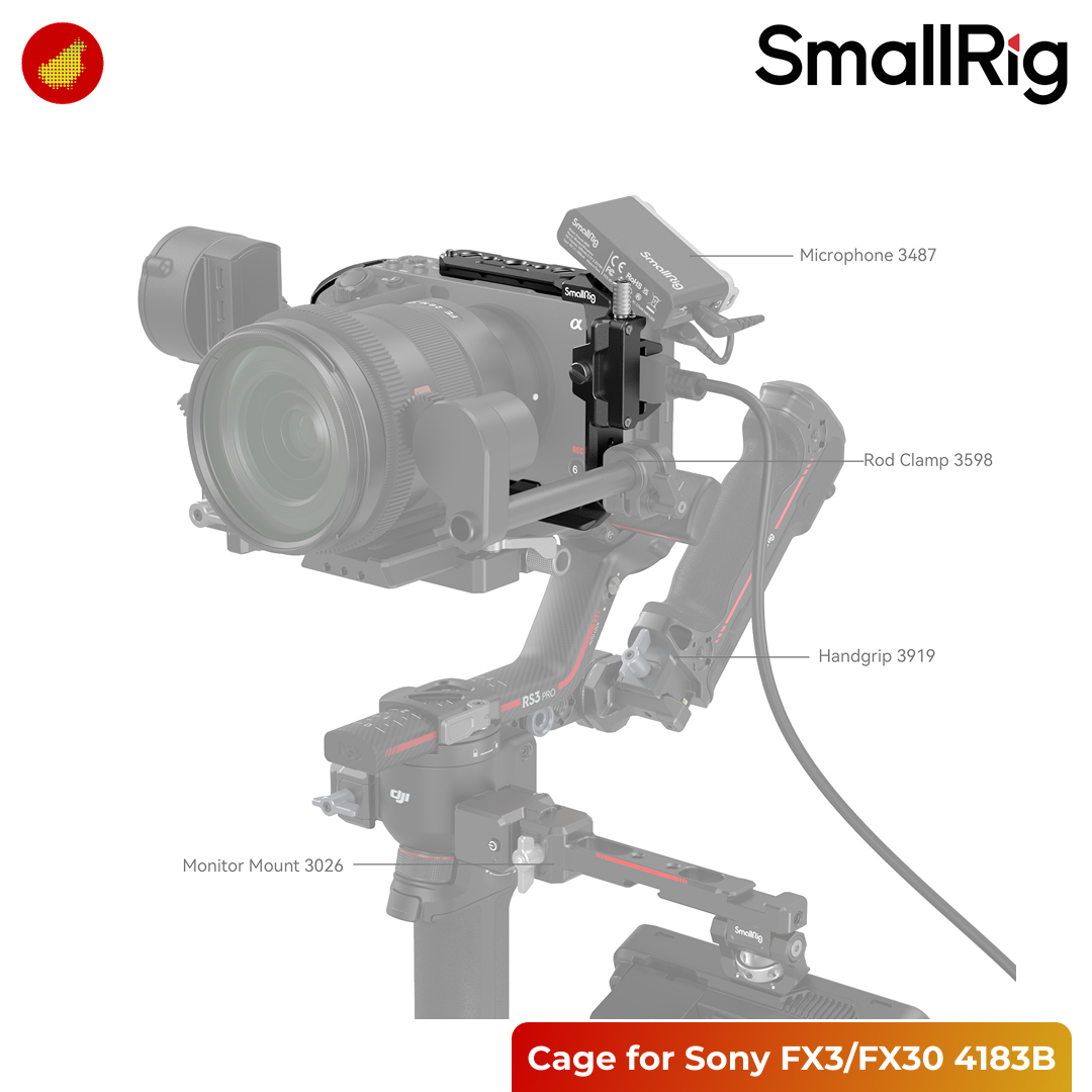 SmallRig Cage for Sony FX30/FX3