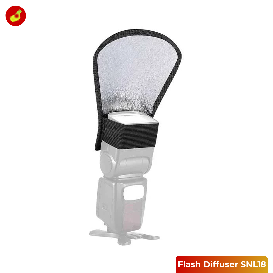SUNNYLIFE 2-in-1 Camera Flash Diffuser Softbox Reflector OMNIBOND - SNL18