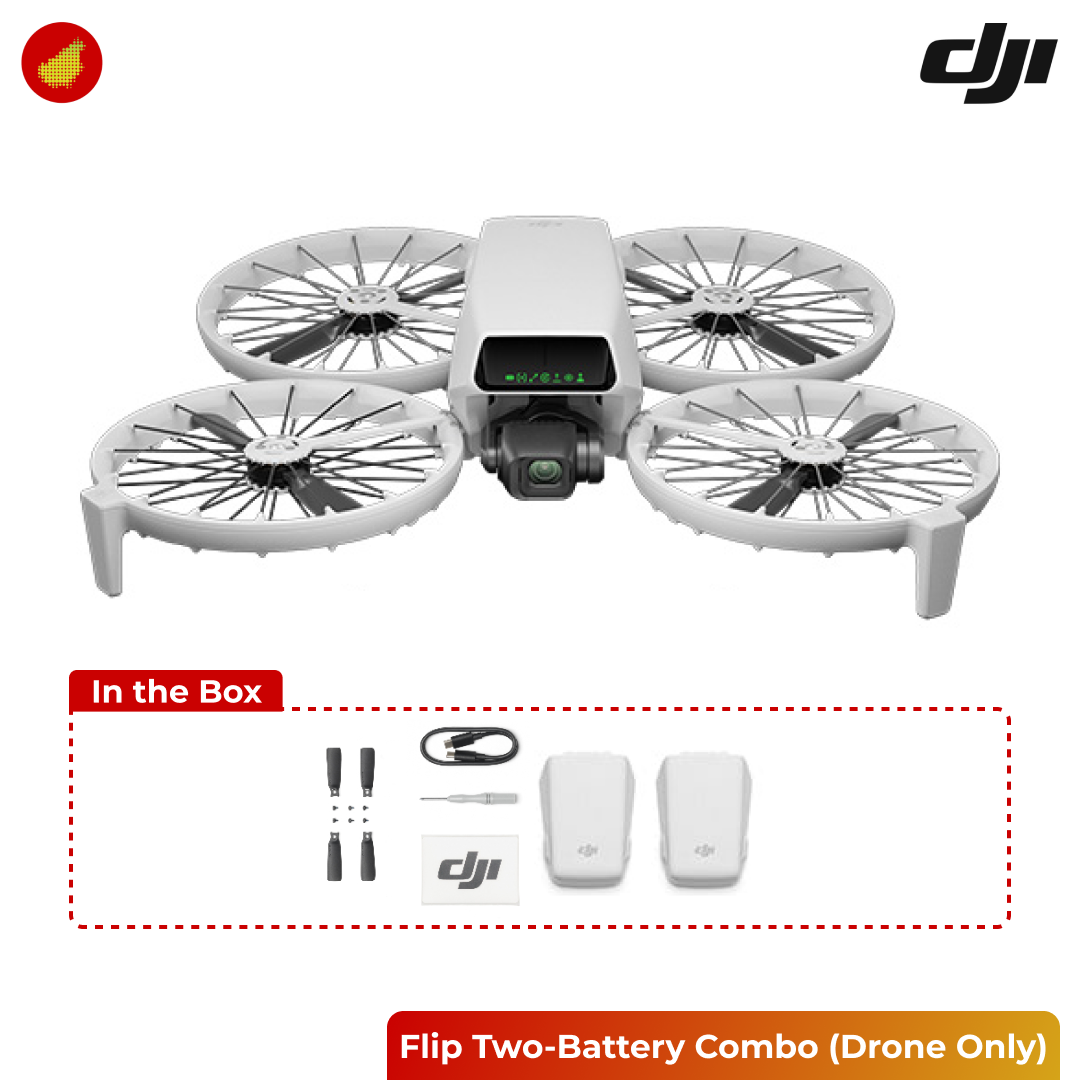 DJI Flip Two-Battery Combo (Drone Only)