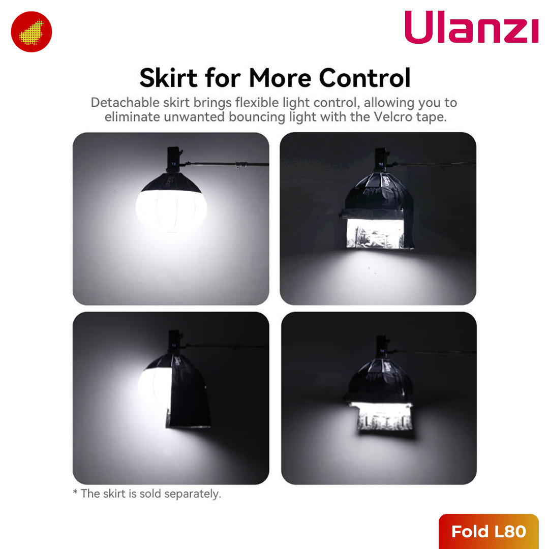 Ulanzi Fold L80 Lantern Softbox with Universal Bowens Mount