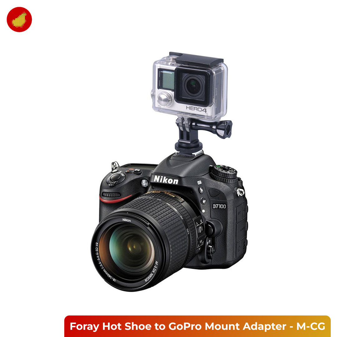 Foray Hot Shoe to GoPro Mount Adapter - M-CG