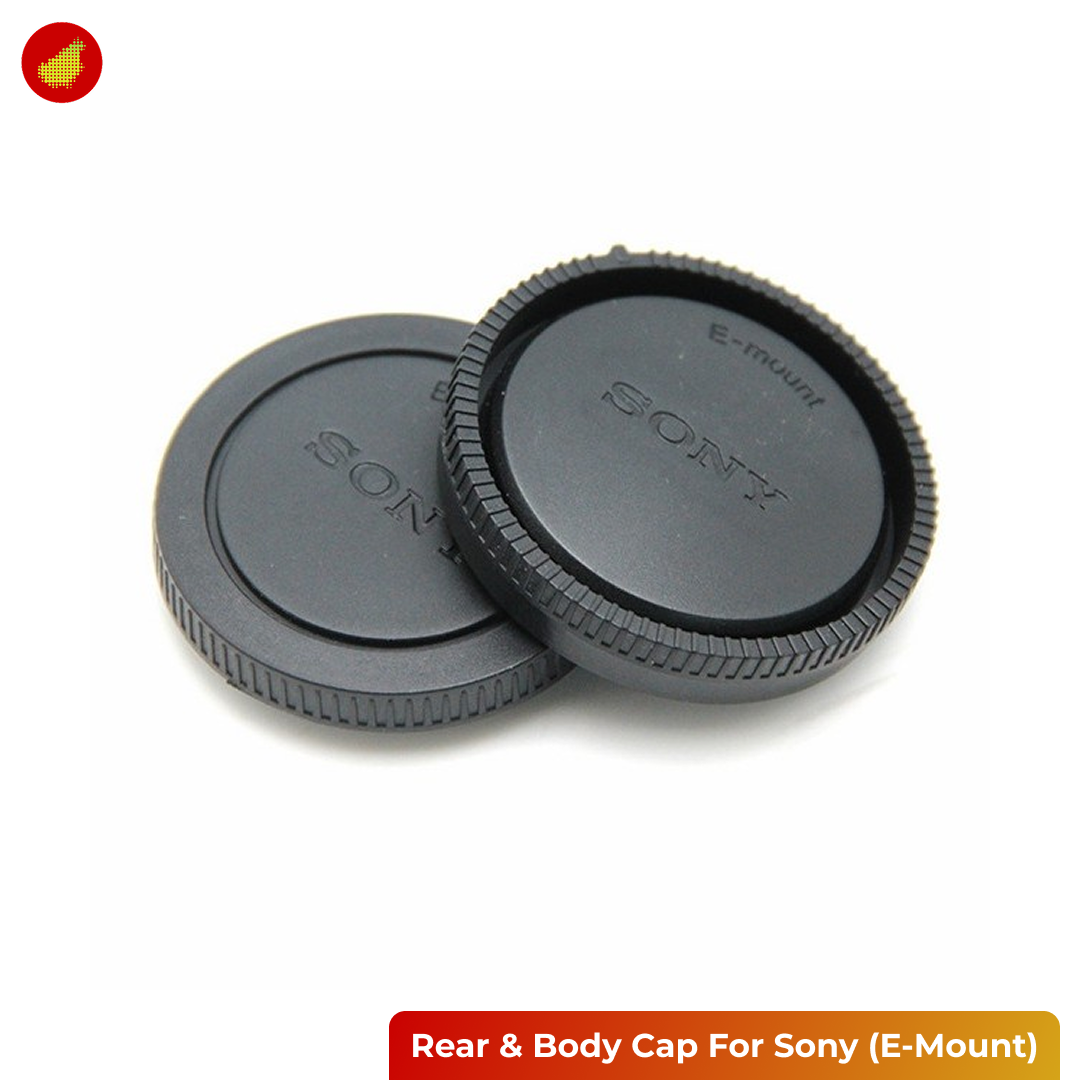 Rear and Body Cap for Canon / Sony / Fujifilm